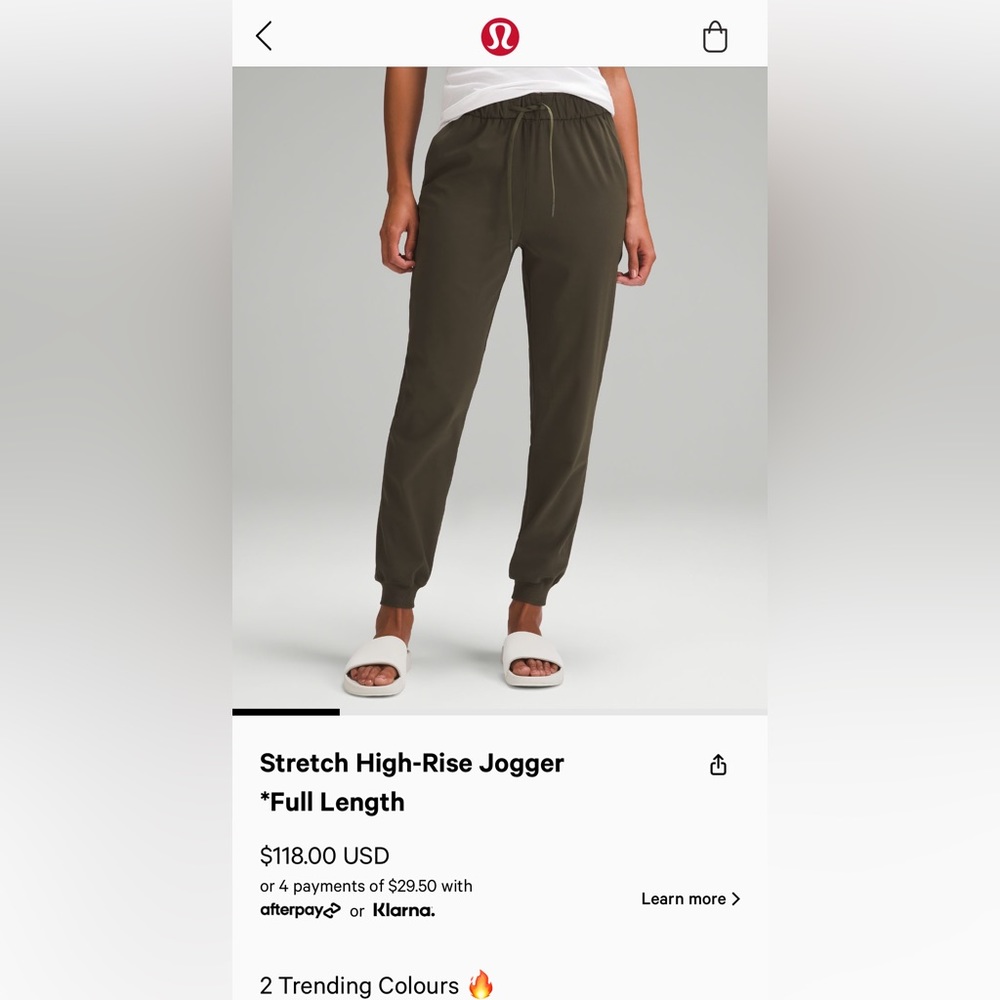 Stretch High-Rise Jogger DKOV 4